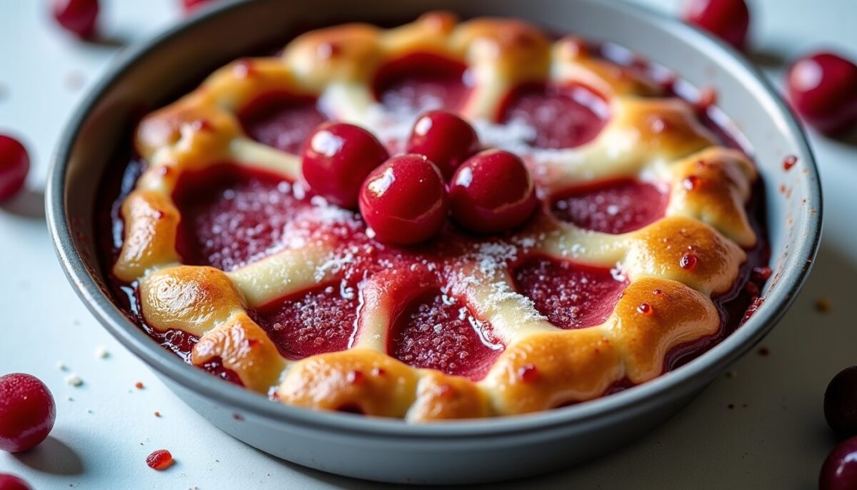 Clafoutis aux cerises tout en douceur : une recette légère sans sucre ajouté